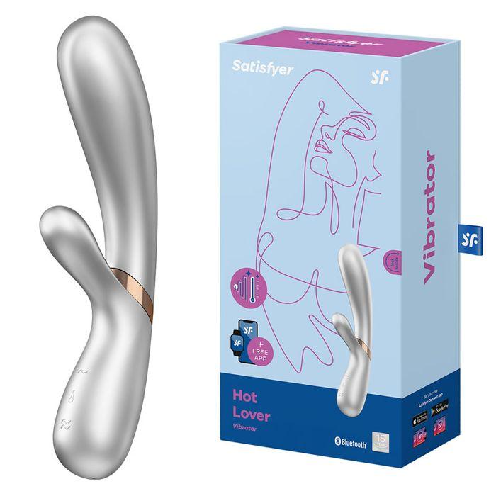 Satisfyer Hot Lover Warming Rabbit Vibrator JOUJOU Satisfyer Hot Lover Warming Rabbit Vibrator JOUJOU