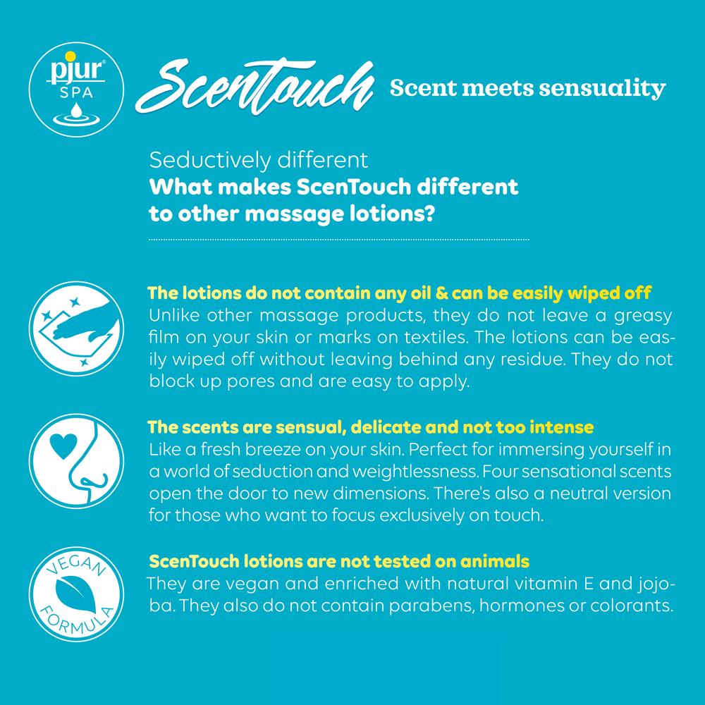 PJUR SPA SCENTOUCH NEUTRAL MASSAGE LOTION 200ML - joujou.com.au