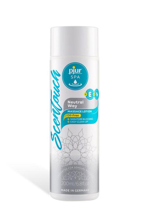 PJUR SPA SCENTOUCH NEUTRAL MASSAGE LOTION 200ML - joujou.com.au