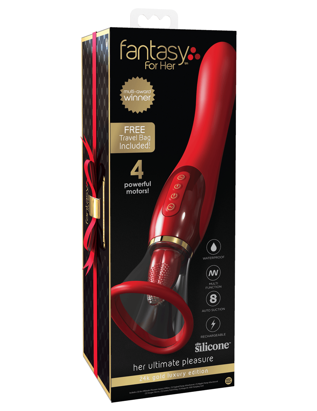 FANTASY FOR HER Ultimate Pleasure Gold Luxury Edition VIBRATING PUMP JOUJOU FANTASY FOR HER Ultimate Pleasure Gold Luxury Edition VIBRATING PUMP JOUJOU