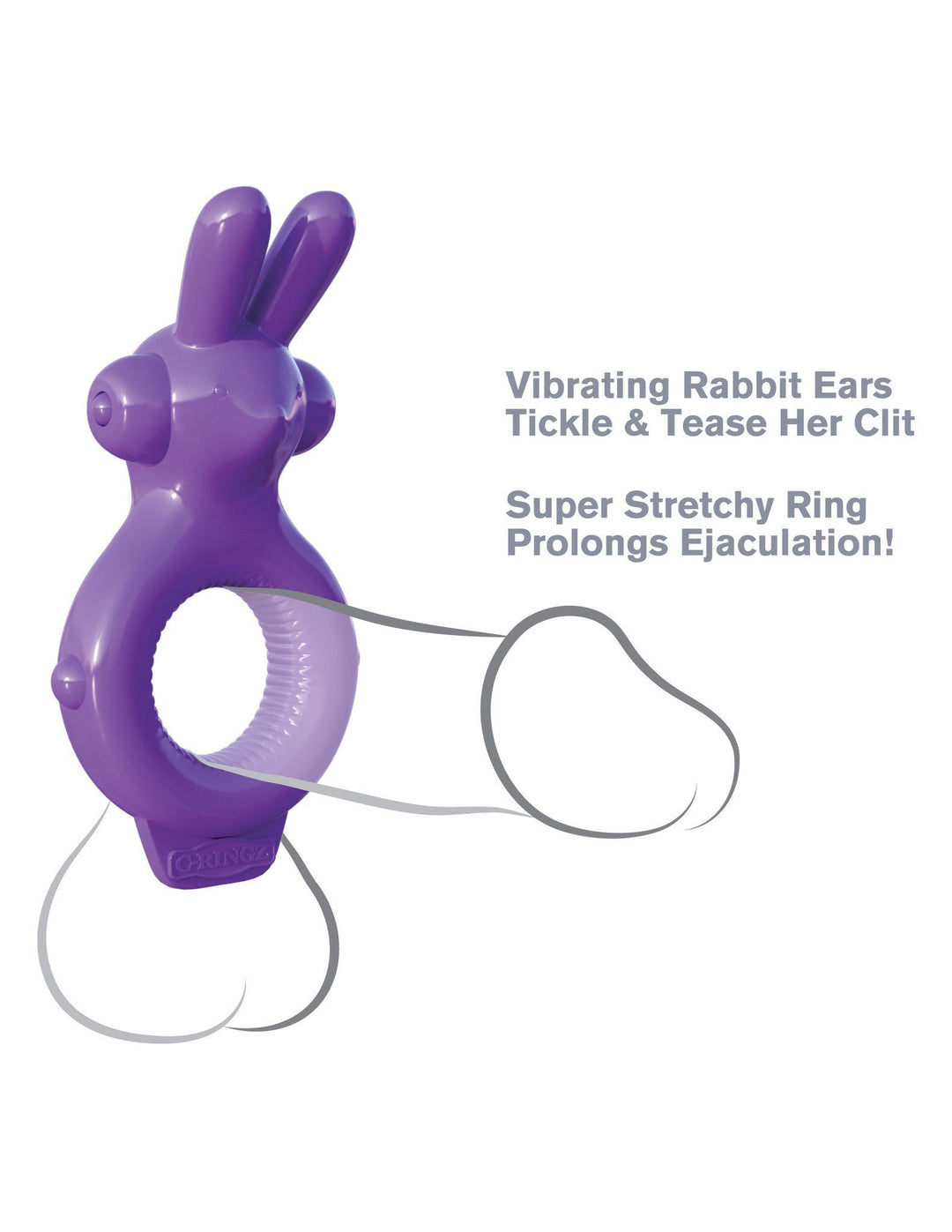 Fantasy C-Ringz Ultimate Rabbit Ring - joujou.com.au